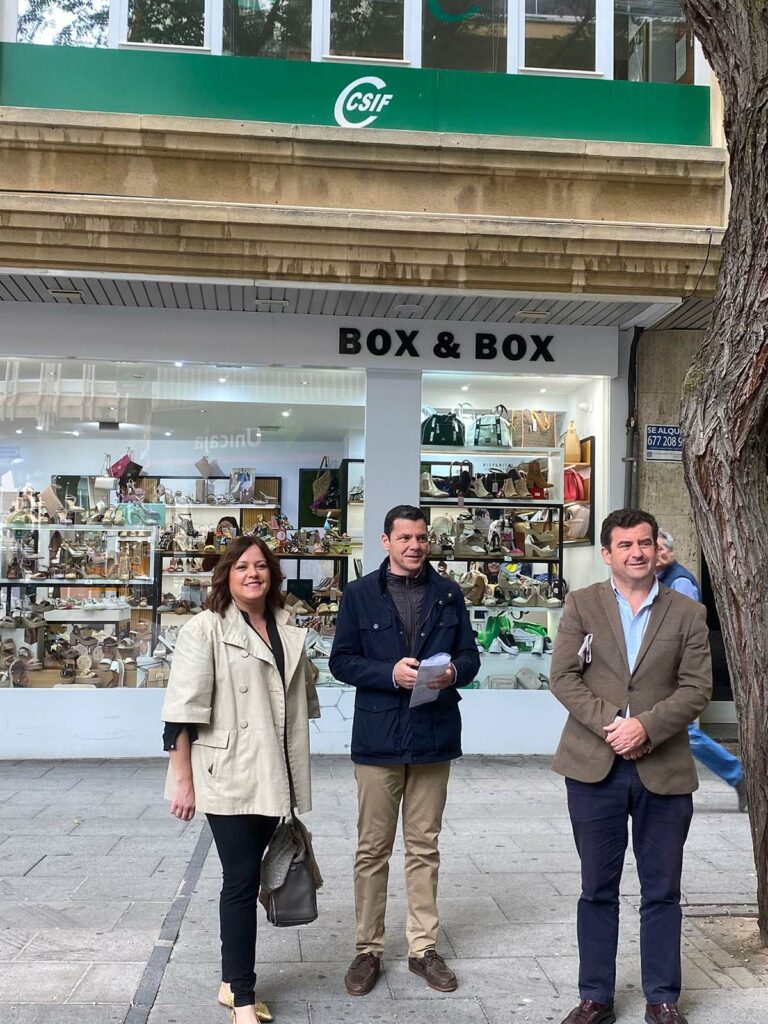 Chamorro (Vox) se reúne con los dirigentes del CSIF