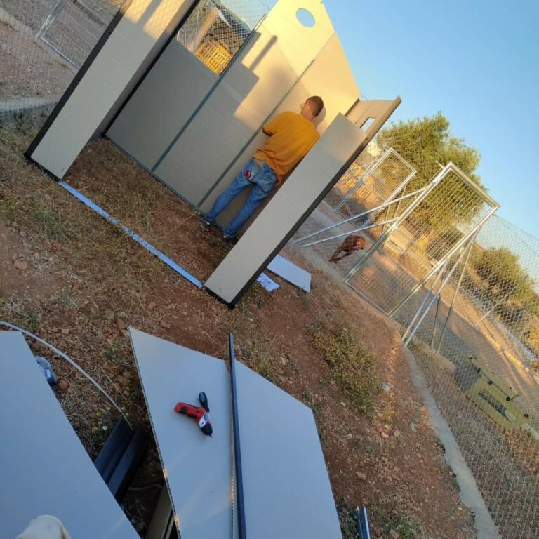 Mensaje en… un refugio