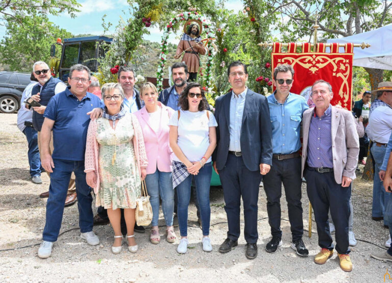Caballero destaca el compromiso con el campo y el medio rural en la festividad de San Isidro reivindicando precios justos para los agricultores