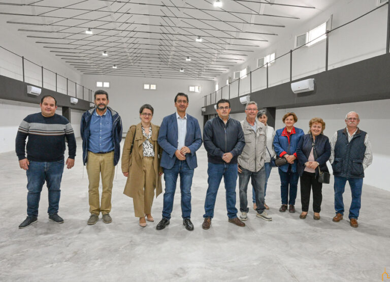 Caballero comprueba en Villahermosa los beneficios que comporta para los pueblos y sus gentes la acción institucional de la Diputación