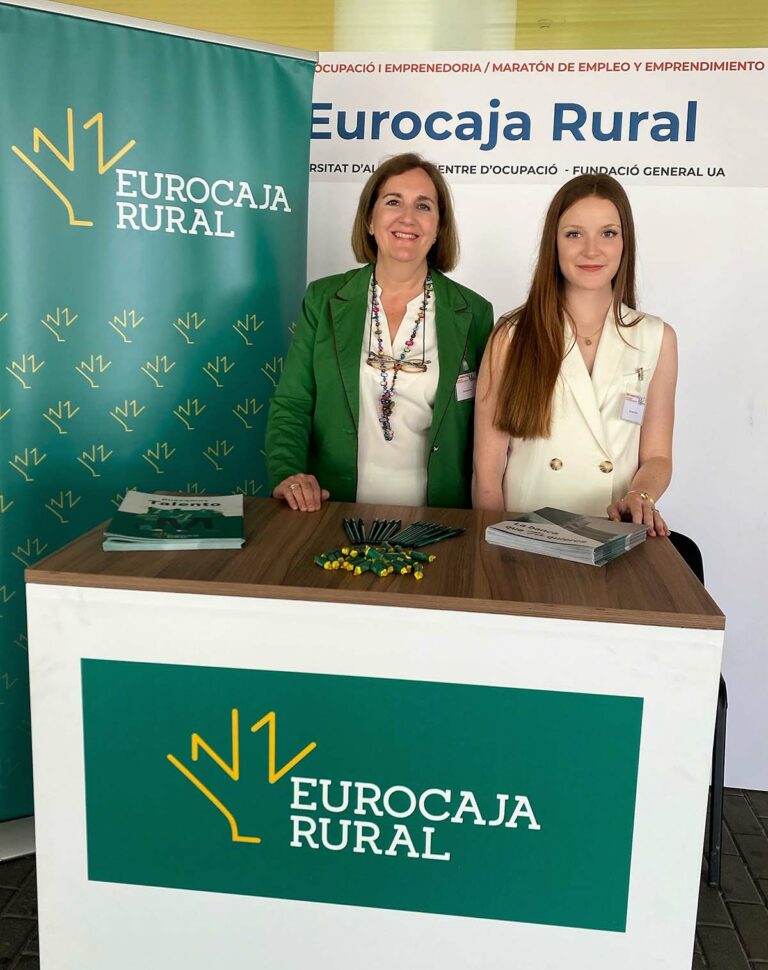 Eurocaja Rural acerca sus propuestas de empleo y programas de prácticas en el XXIV Maratón de Empleo y Emprendimiento de la Universidad de Alicante