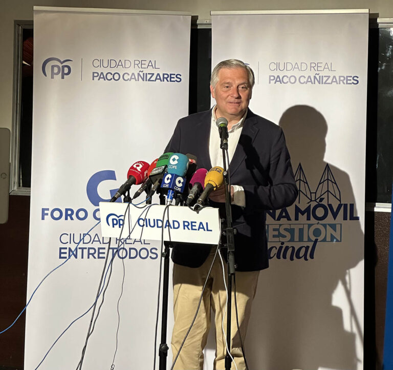 Paco Cañizares: “La alternativa real de cambio en Ciudad Real es el Partido Popular”  