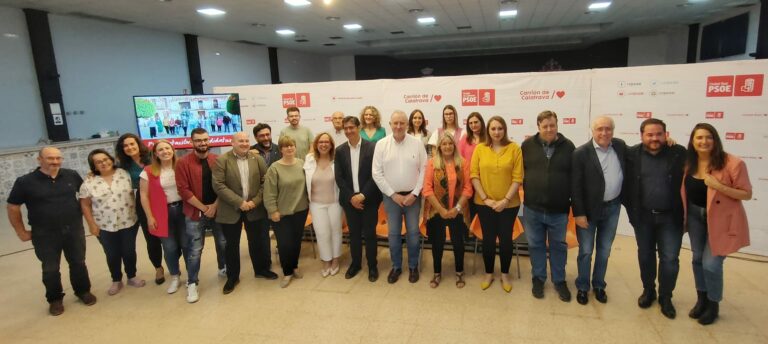 Caballero alaba la gestión de Dionisio Moreno en Carrión de Calatrava: “La gestión que habéis hecho ha sido espectacular»