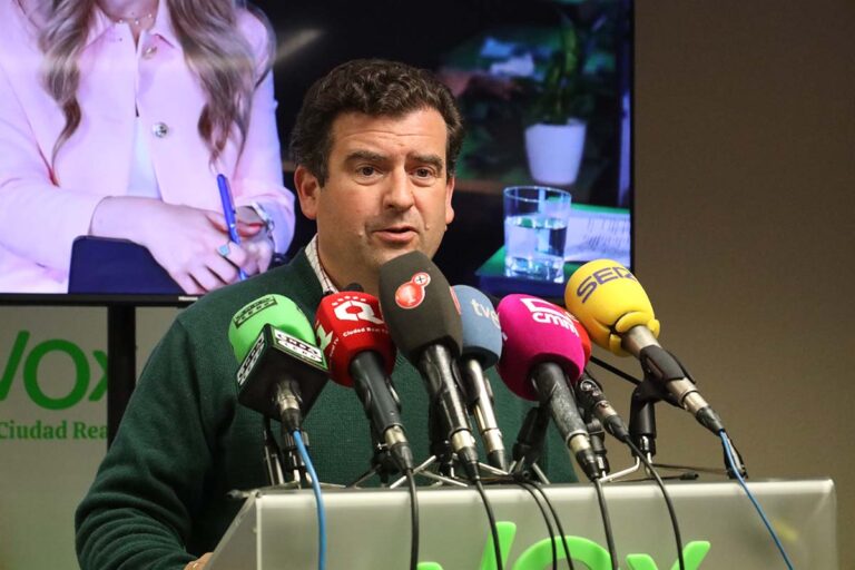 Chamorro (Vox) ve «espectaculares» los resultados en Ciudad Real y dice que «no es momento para hablar de pactos»