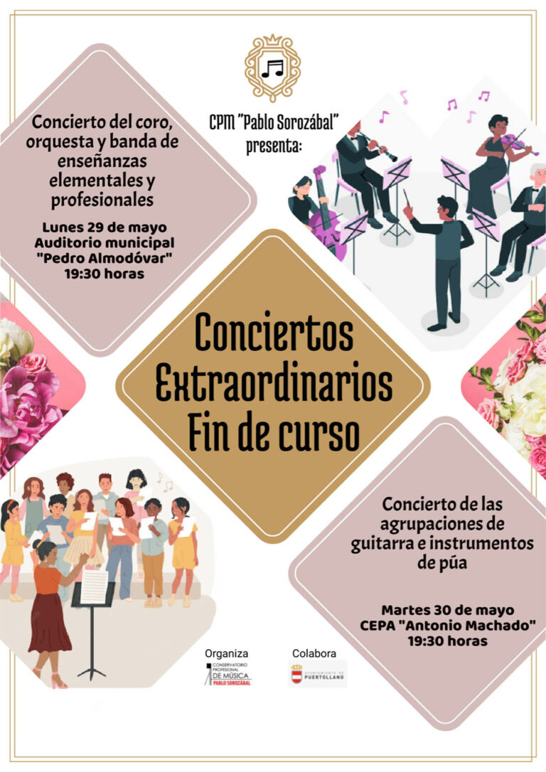 Puertollano: El Conservatorio Pablo Sorozábal despide el curso con dos emotivos conciertos