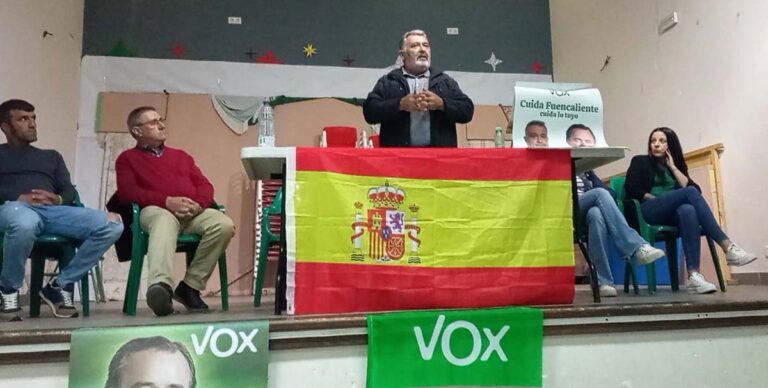 Vox presenta su lista electoral en Fuencaliente