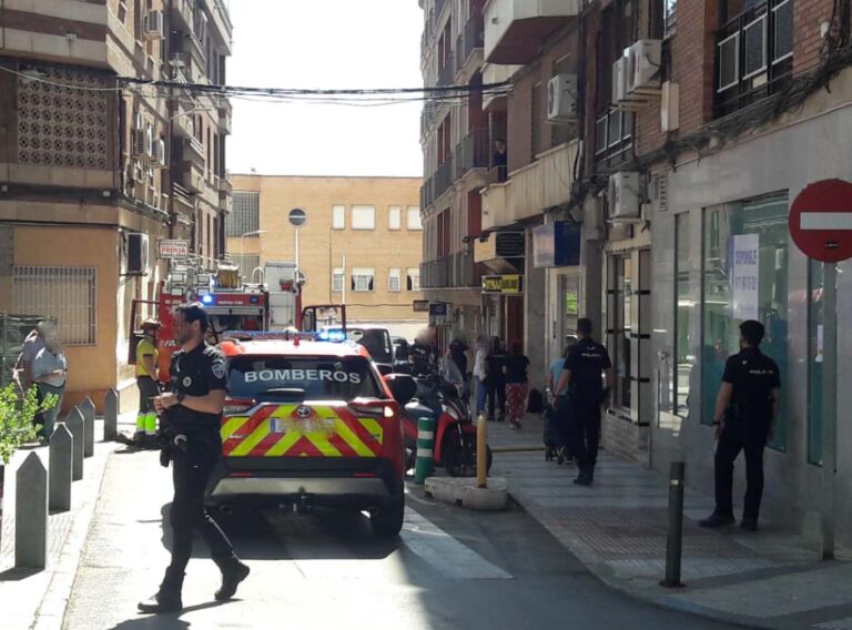 Puertollano: Incendio en un piso de la calle Soledad