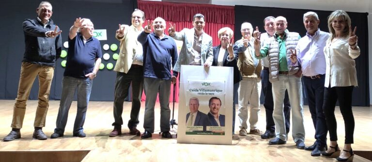 Blázquez (Vox), en la presentación de candidatos de Vox Villamanrique