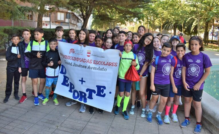 Puertollano: Los valores del deportes unen a un millar de escolares en las XXI Miniolimpiadas