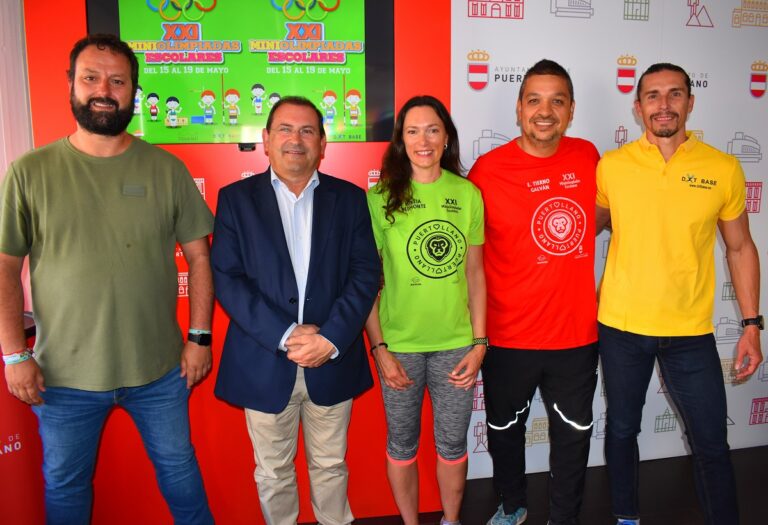 Puertollano: Un millar de escolares compartirán esfuerzo y compañerismo en las XXI Miniolimpiadas