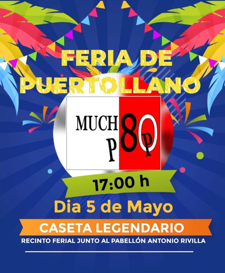 Puertollano: Conciertos de Rochero, Mucho Pop y Rafa Acapulco&Orquesta en el último fin de semana de feria