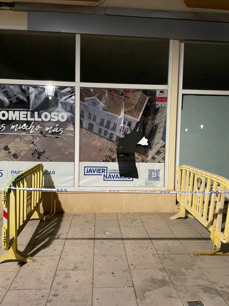 El PP de Tomelloso denuncia ante la Guardia Civil actos vandálicos en su sede de campaña