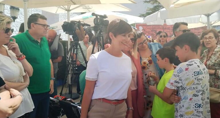 La ministra Isabel Rodríguez afirma que “Tomelloso simboliza nuestro ánimo por transformar España y no se parece en nada a la ciudad de 2015”