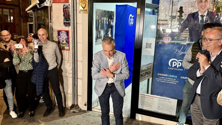 El PP de Miguel Ángel Ruiz hace historia en Puertollano y gobernará tras la debacle socialista