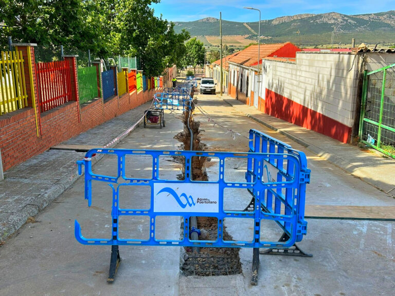 Puertollano: Comienza la renovación de la red de abastecimiento de agua en diversas calles del El Villar