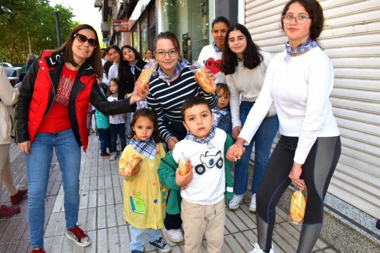 Los escolares de Puertollano mantienen viva la tradición del Santo Voto