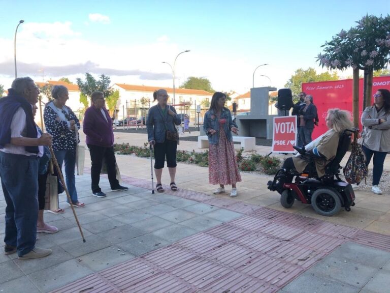 Zamora en Ciudad Real: «El Pilar es un ejemplo de actuaciones políticas que cambian la fisionomía de un barrio»