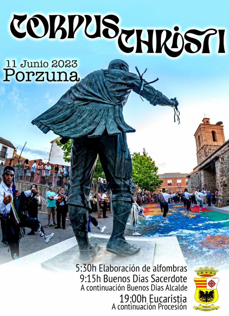 Porzuna celebrará este domingo el Corpus Christi, único en el mundo por su danza ancestral