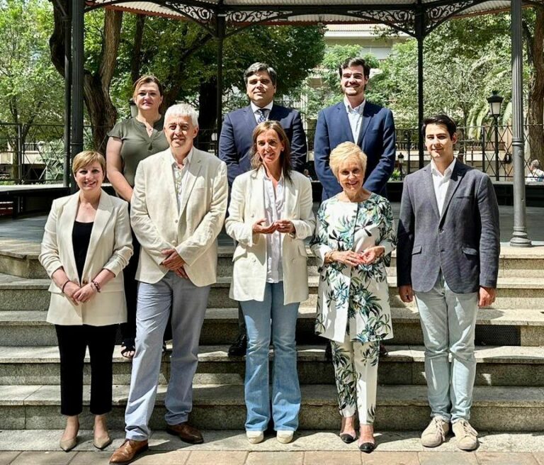 Carmen Fúnez, tras ser preguntada por si sucederá a Núñez: «Lo importante es el 23-J»