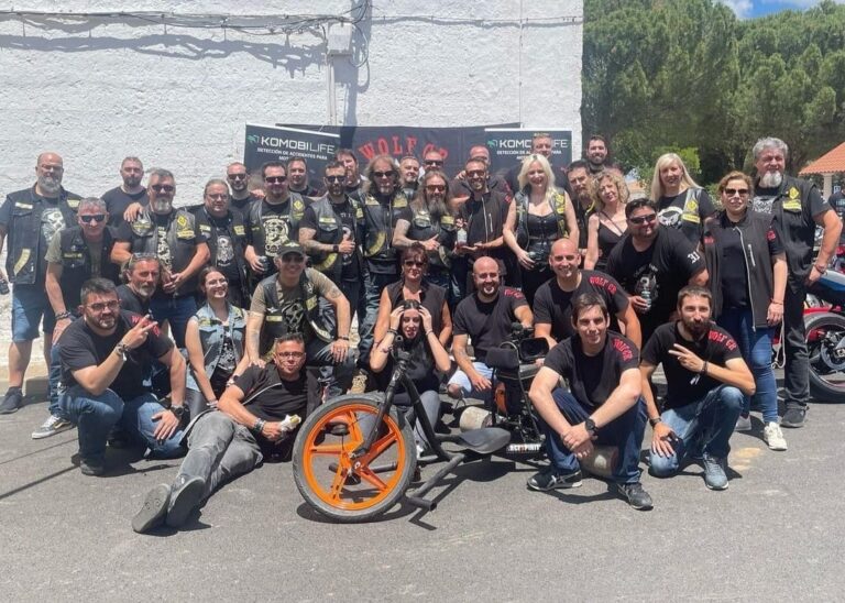 Ciudad Real: Éxito abrumador de la quinta concentración de Wolf Cr Motoclub