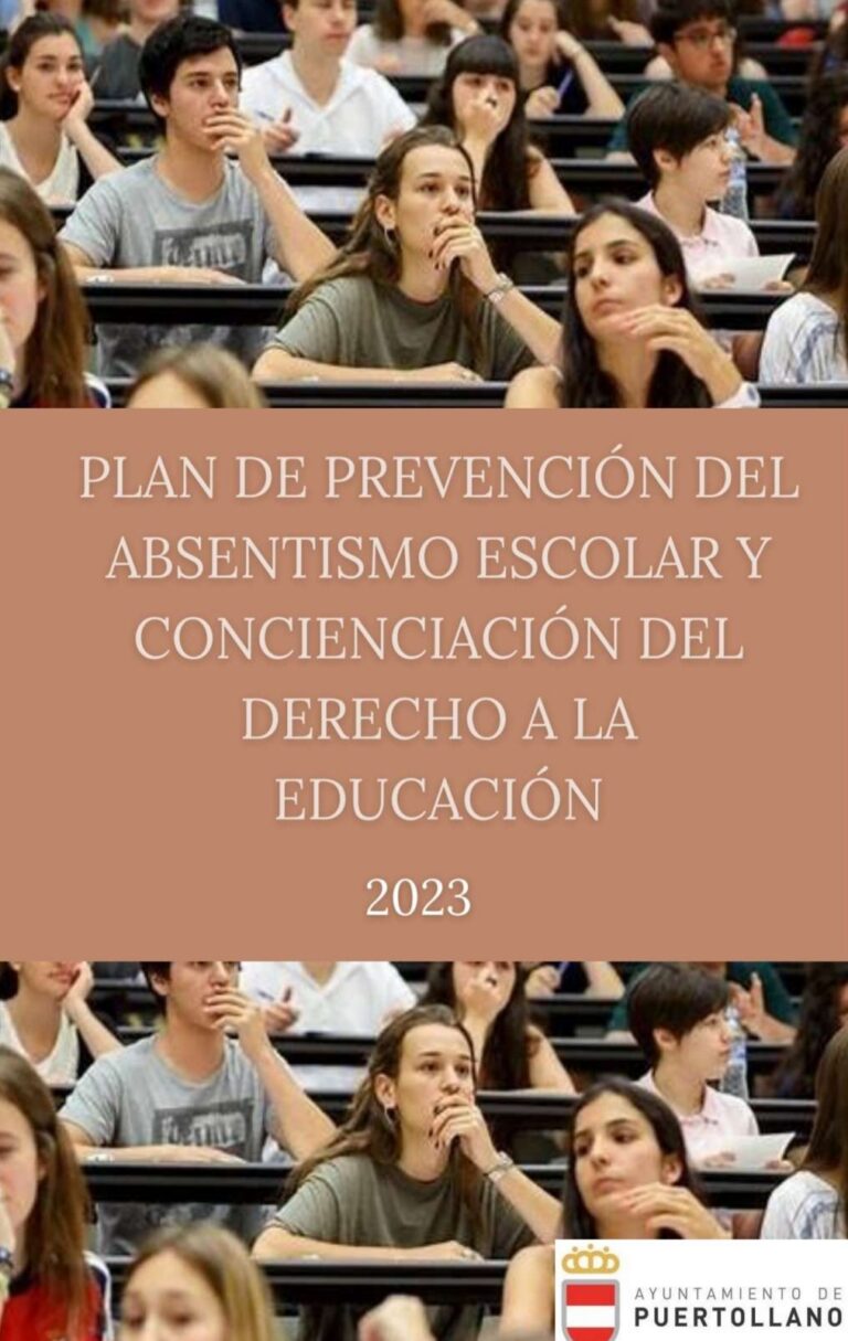Puertollano: Aprobado el Plan de Prevención del Absentismo Escolar y Concienciación del Derecho a la Educación