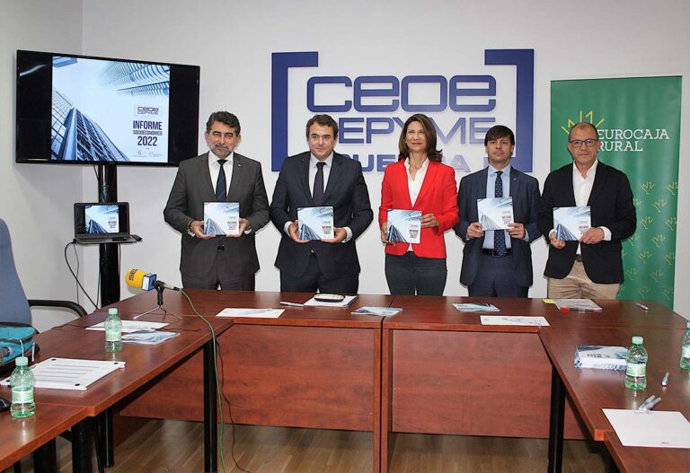 Eurocaja Rural patrocina junto a la Diputación Provincial el ‘Informe Económico 2022’ de CEOE CEPYME Cuenca