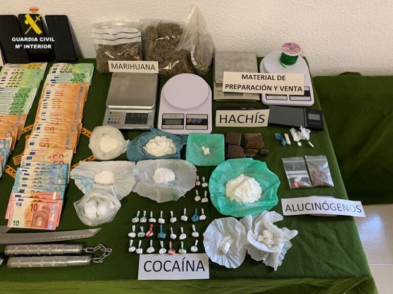 Detenidas once personas por tráfico de drogas en Manzanares, Valdepeñas y La Solana