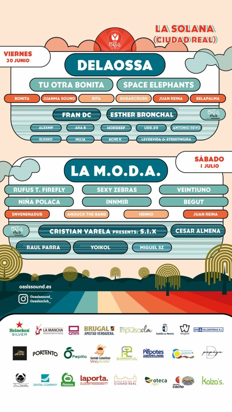 Oasis Sound espera acoger a más de 5.000 personas llegadas de toda España