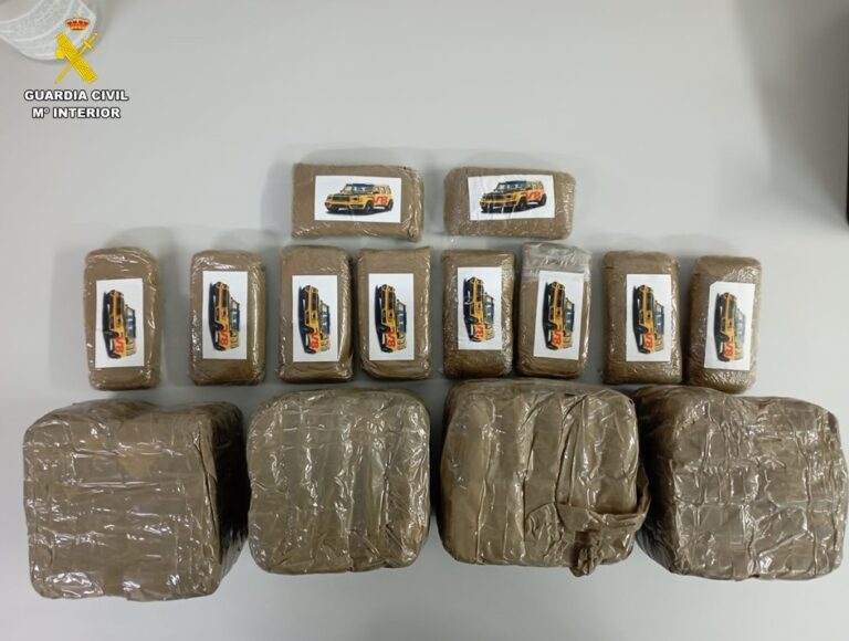 Tres detenidos con 6 kilos de hachís durante un control rutinario en la A-4, en varios puntos de Ciudad Real