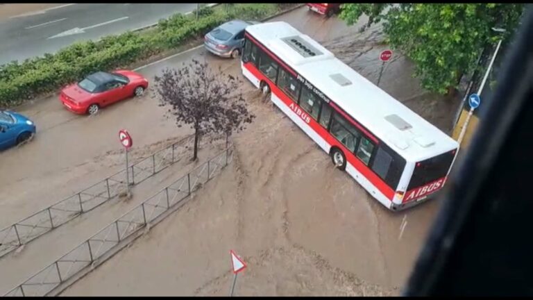 La Policía Local de Puertollano atendió más de 40 avisos relacionados con el temporal de lluvia