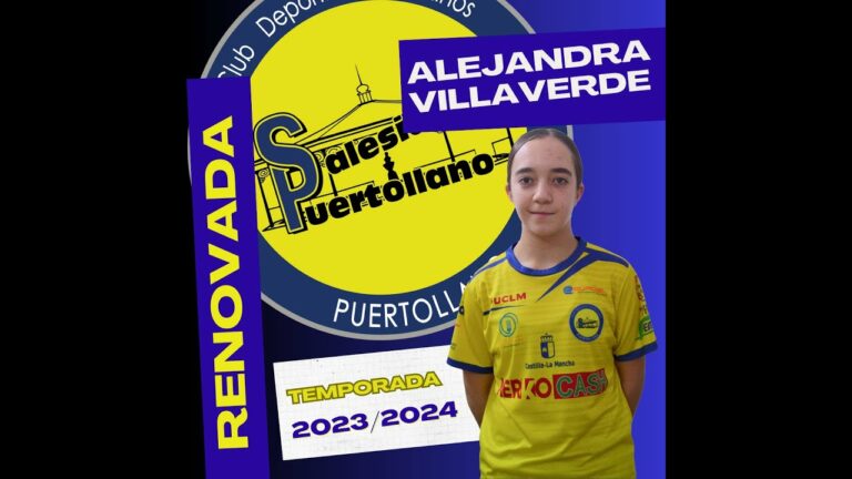 Puertollano: El Club Deportivo Salesianos asegura el futuro con la renovación de Alejandra Villaverde