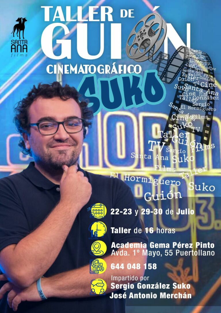 Puertollano: La productora de cine Santa Ana Films organiza un taller de guión cinematográfico