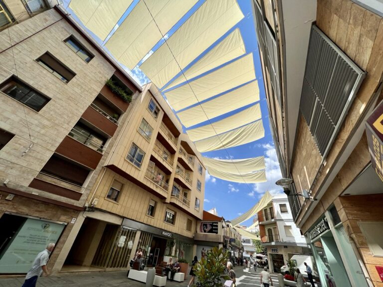 Declarada desierta la contratación para la instalación de toldos en el centro de Puertollano