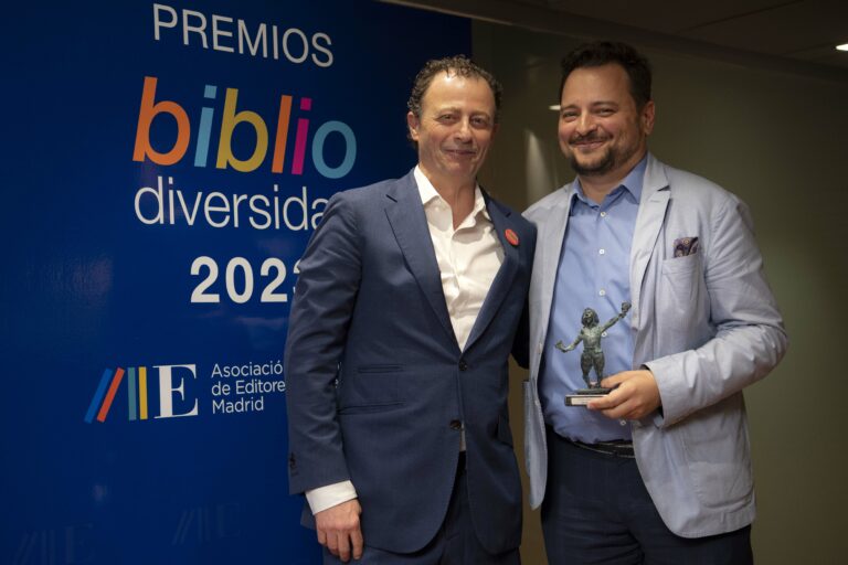 David Felipe Arranz,  profesor de la Universidad Carlos III de Madrid, galardonado con el Premio Bibliodiversidad 2023
