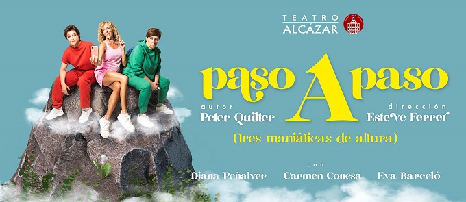 Rueda de prensa de presentación de Paso a Paso, la divertida comedia de Peter Quilter, que llega al Teatro Cofidis Alcázar el día 4