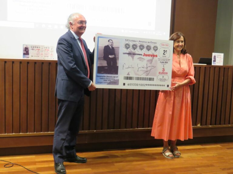 BNE y Loterías rinden homenaje a la Generación del 27 con una colección de décimos