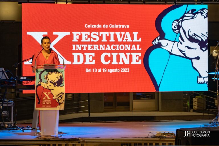 Calzada de Calatrava vive una emocionante e inolvidable presentación de su X Festival Internacional de Cine