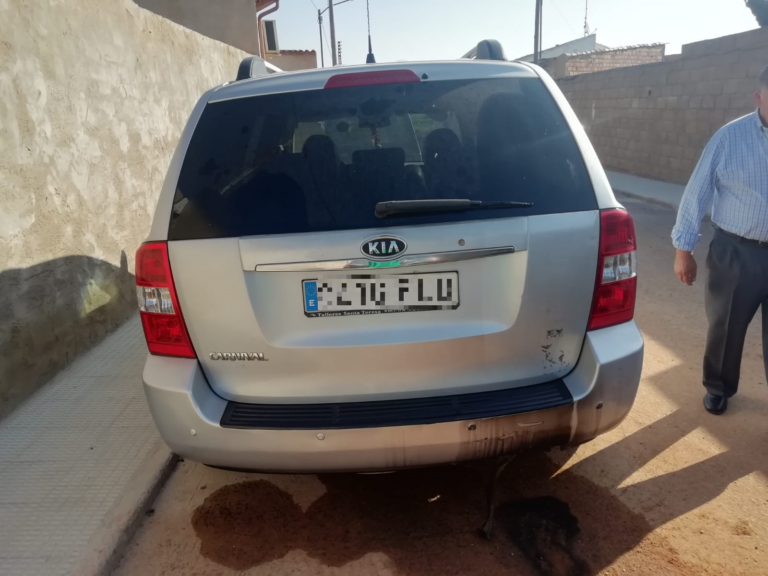 Incendian el coche de una concejal de Vox en Castellar de Santiago 