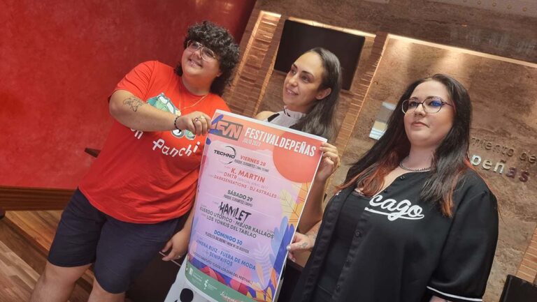 Hamlet y K.Martin actuarán en Festivaldepeñas 2023, que regresa al Parque Cervantes los días 28, 29 y 30 de julio