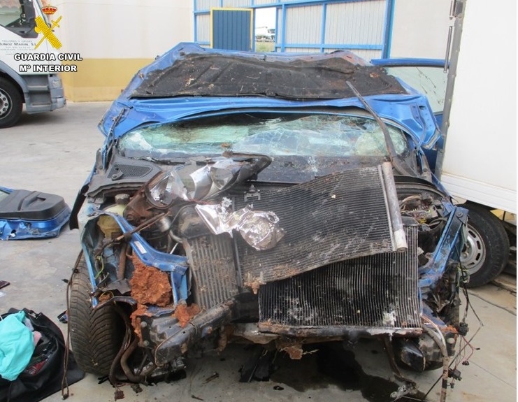 Detenido el conductor de un turismo por dos delitos de homicidio y otros dos de lesiones imprudentes en accidente de circulación