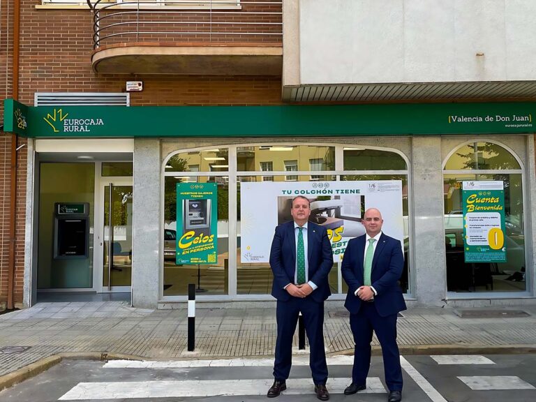 Eurocaja Rural abre nueva oficina en Valencia de Don Juan, impulsando su implantación en la provincia de León