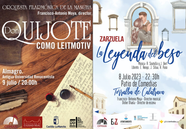 ‘La Leyenda del Beso’ y ‘Don Quijote’, de la mano de OFMAN