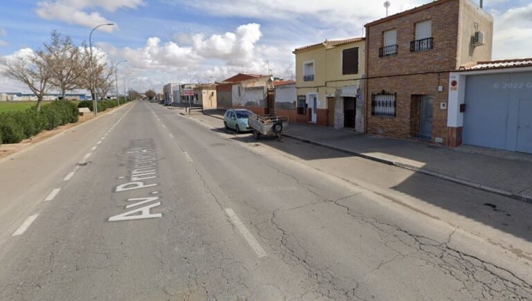 Desalojados vecinos de Tomelloso tras una fuga de gas en plena calle al perforarse una tubería