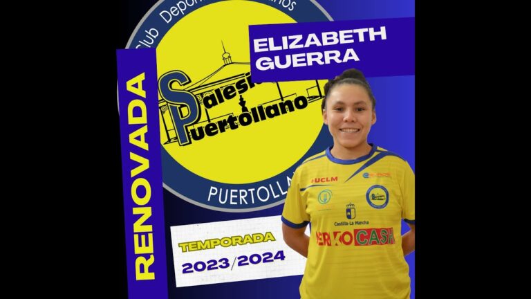 Elizabeth Guerra renueva su compromiso con el Club Deportivo Salesianos Puertollano