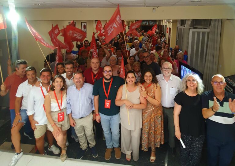 Fiesta en el PSOE de Puertollano: «Hoy comienza la remontada»
