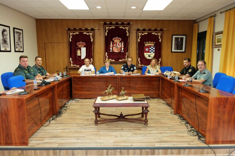 Los cuerpos y fuerzas de seguridad se coordinan de cara a la próxima celebración de la Feria y Fiestas y la romería