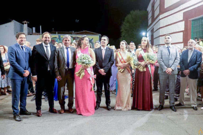 Miguel Ángel Valverde asistió a la inauguración de las Feria y Fiestas de Almagro en honor a San Bartolomé