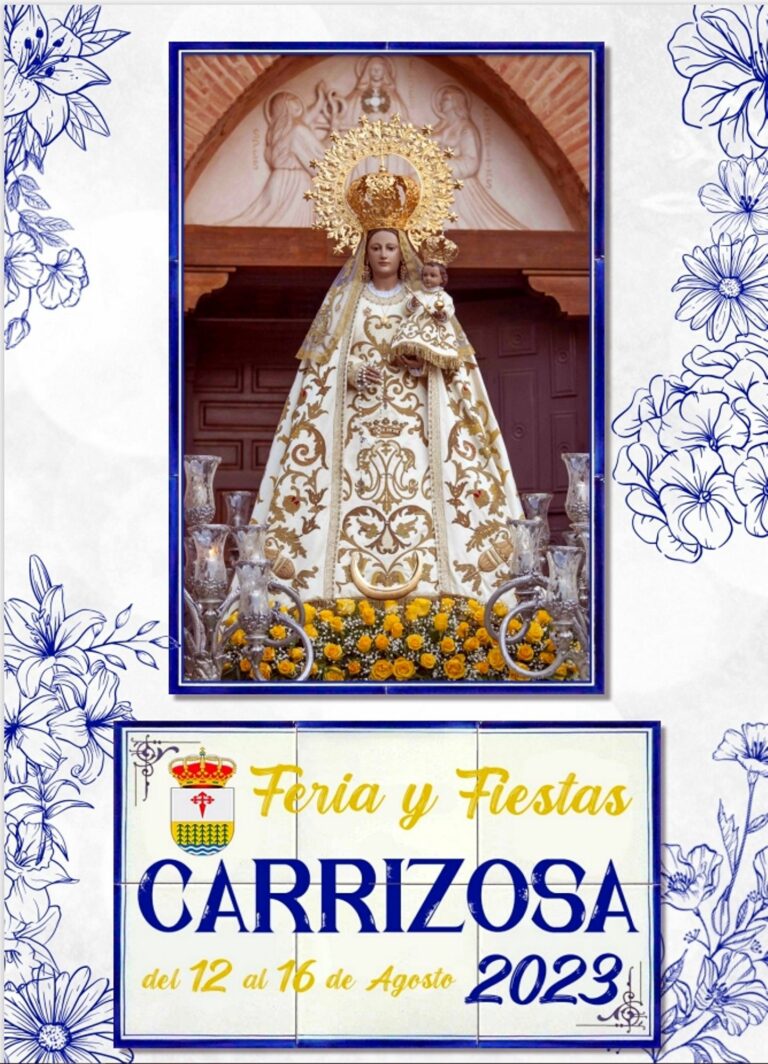 Las Fiestas Patronales de Carrizosa en honor a la Virgen del Salido arrancan este sábado, 12 de agosto, con el pregón de la maestra Mercedes Gutiérrez