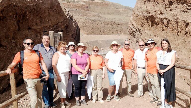 El Gobierno de Castilla-La Mancha acompaña a las evaluadoras de la UNESCO en la visita a zonas de Geoparque. Volcanes de Calatrava
