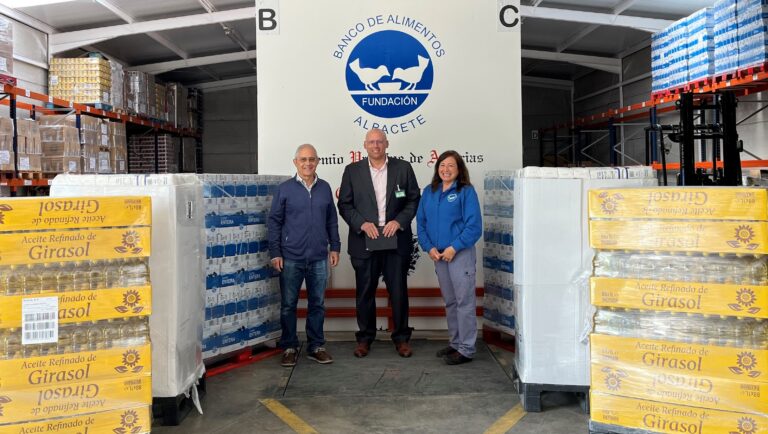 Mercadona dona más de 400 toneladas de productos de primera necesidad en Castilla-La Mancha, donde colabora con 34 entidades sociales